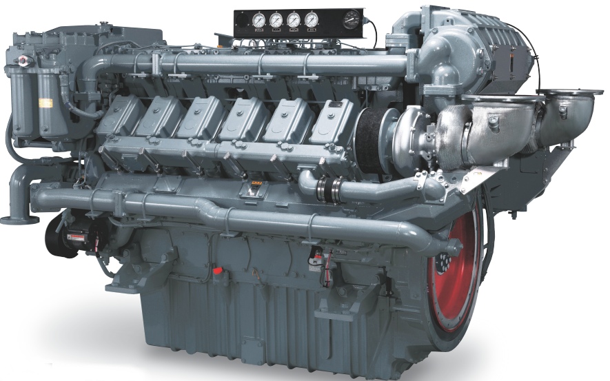 HIGH SPEED MARINE DISEL ENGINE